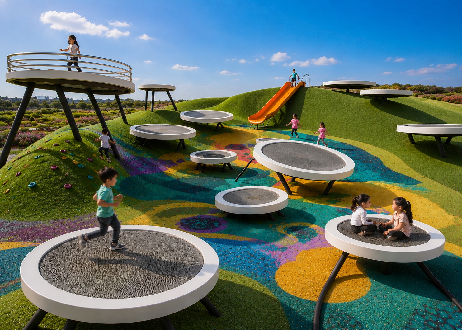 Kindergarten Playground Concept